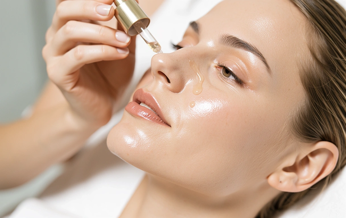 Applicazione siero anti-età DietaBalance